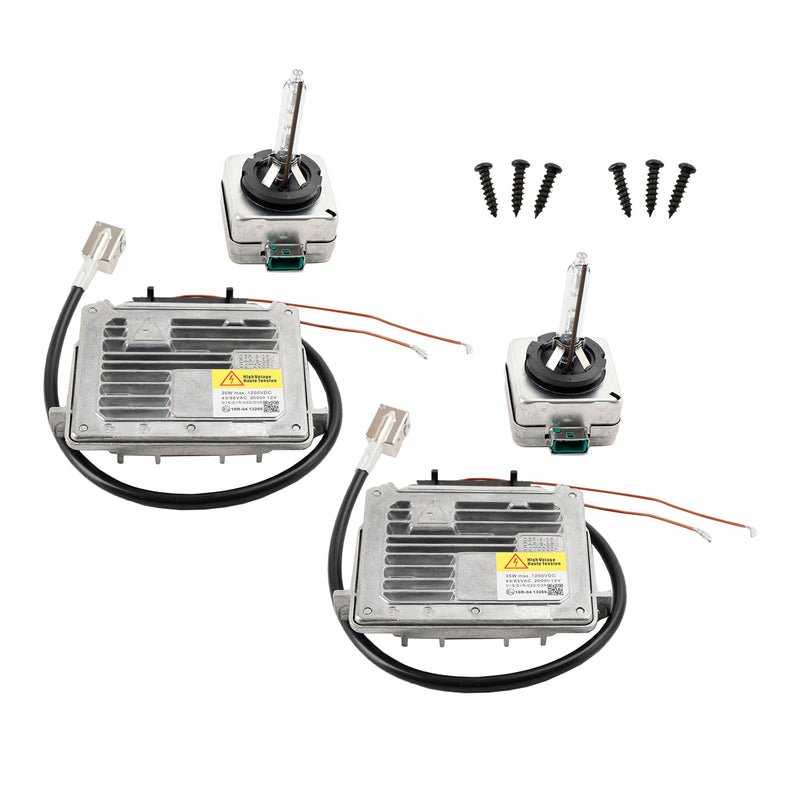2x reator de farol e controlador de fio de lâmpada D3S para Grand Cherokee 2014-2020