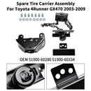 Toyota 4Runner GX470 2003–2009 Reserveradträgerbaugruppe 51900–60280 Fedex Express