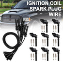 Dodge Ram 1500 2500 3500 5,7L V8 UF378 Zapalovací cívka + zapalovací svíčka + sada kabeláže