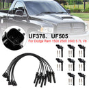 Dodge Ram 1500 2500 3500 5,7L V8 UF378 Zapalovací cívka + zapalovací svíčka + sada kabeláže