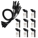 Dodge Ram 1500 2500 3500 5,7L V8 UF378 Zapalovací cívka + zapalovací svíčka + sada kabeláže