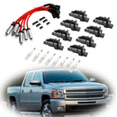 2007-2016 Cadillac Escalade Chevrolet Tahoe GMC Yukon 8x tennspole + tennplugg + kabel UF414