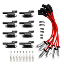 2008-2016 Chevrolet Express Silverado GMC Savana Sierra 2500 3500 1500 8x sytytyspuola + sytytystulppa + kaapeli UF414