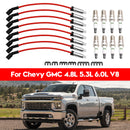 2007-2008 GMC Yukon XL 1500 6,2 l V8 Zündkerzen + Drähte 10,5 mm Set 19299585 8 Stück