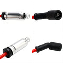 2007-2008 GMC Yukon XL 1500 5,3 l V8 Zündkerzen + Drähte 10,5 mm Set 19299585 8 Stück