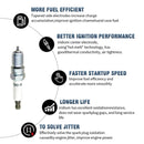 2007-2008 Chevrolet Silverado 1500 5,3L V8 Tændrør + ledninger 10,5mm Sæt 19299585 8 stk.