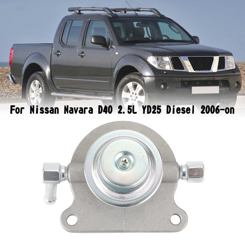 Kraftstofffilter-Primerpumpe 10 mm, passend für Nissan Navara D40 2,5 l YD25 Diesel ab 2006