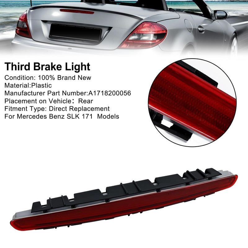 Mercedes Benz SLK 171 3. Tercera luz de freno A1718200056