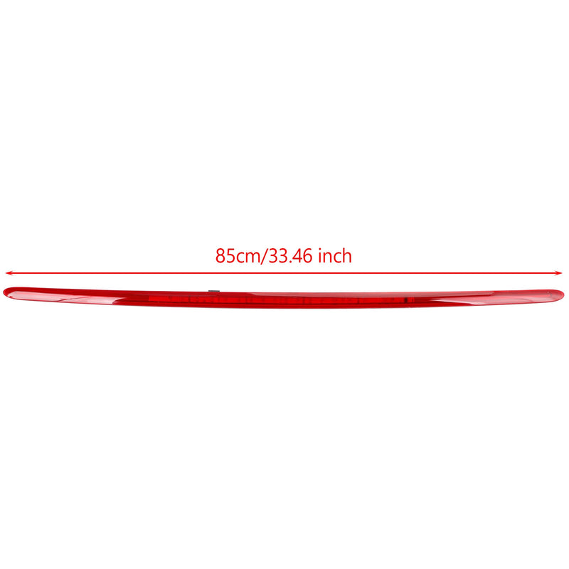 Tercera luz de freno para Mini Cooper R55 Wagon con lente roja 63257167413