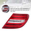 2011-2014 MERCEDES-BENZ W204 C250 C300 C350 C63 Rücklicht rechts 2049060604