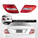 2011-2014 MERCEDES-BENZ W204 C250 C300 C350 C63 L+R bakljus 2049060603/4