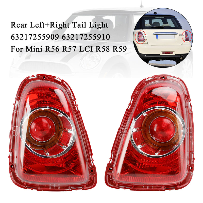 12/2010—04/2015 MINI Coupé R58 luz trasera trasera izquierda y derecha 63217255909 63217255910