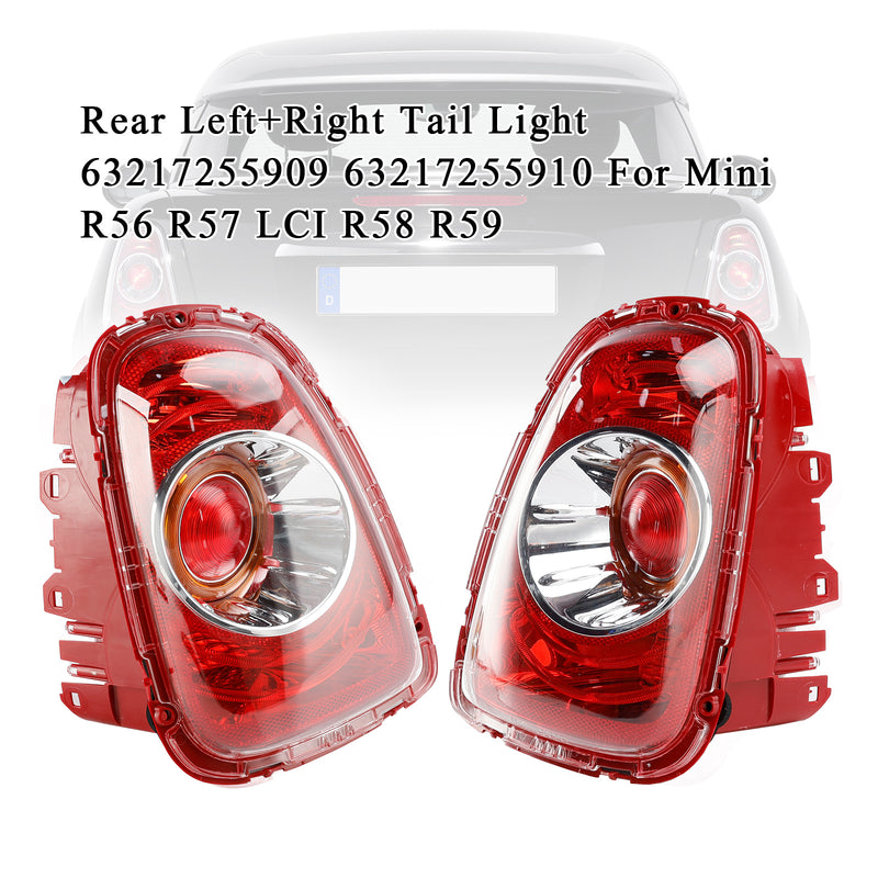 12/2010—04/2015 MINI Coupé R58 luz trasera trasera izquierda y derecha 63217255909 63217255910