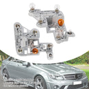 2007–2010 Mercedes W204 C-Klasse Links + Rechts Rücklicht Lampenfassung mit Glühbirnen