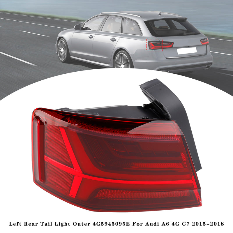 2015–2018 Audi A6 4G C7 bakljus på vänster 4G5945095E