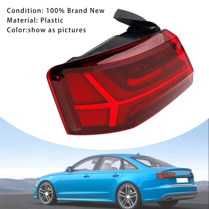 2015–2018 Audi A6 4G C7 bakljus på vänster 4G5945095E