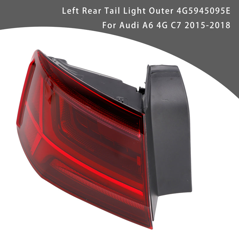 2015–2018 Audi A6 4G C7 bakljus på vänster 4G5945095E