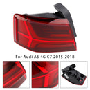 2015–2018 Audi A6 4G C7 bakljus på vänster 4G5945095E