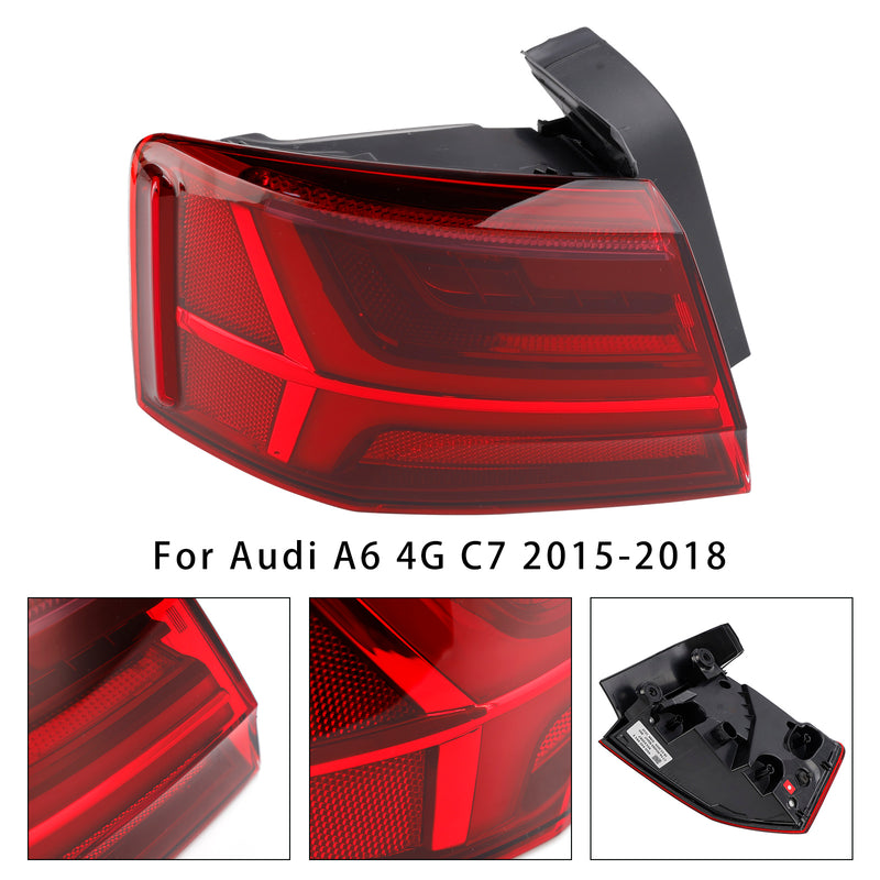 2015–2018 Audi A6 4G C7 bakljus på vänster 4G5945095E