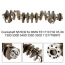 11217799970 11217809375 Virabrequim N57D30 para BMW F01 F10 F30 X5 X6 730D 530D 540D 335D 330D