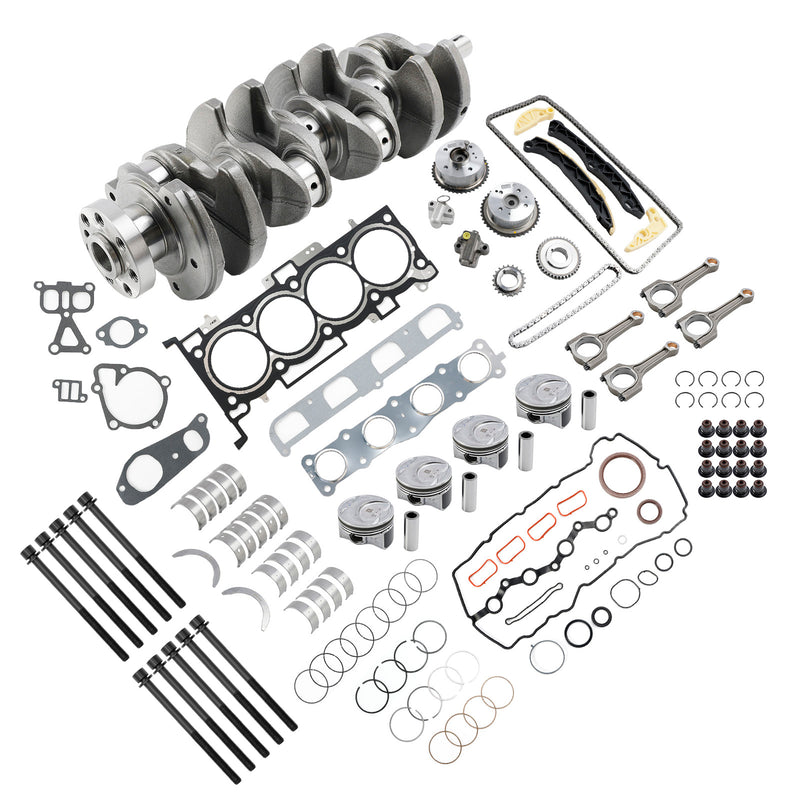 2011-2019 Hyundai i40 G4KH 2.0T motorombyggnadssats med vevaxel vevstake Timing Kit