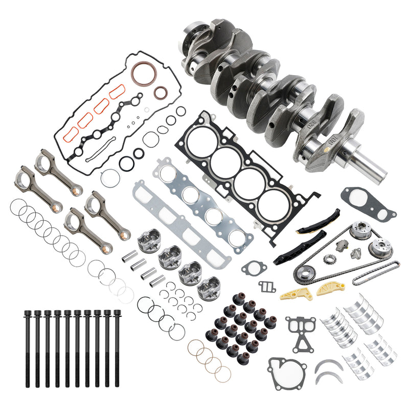 2015-2020 Hyundai Elantra (AD) G4KH 2.0T motorombyggnadssats med vevaxel vevaxel vevstake Timing Kit