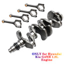 2014-nuvarande Hyundai Mistra G4NB 1.8L motorvevaxel och vevstakar 231102E711