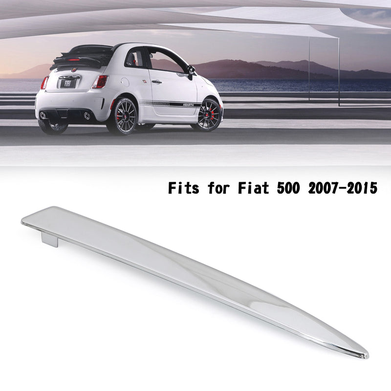 Paar Chrom-Frontstoßstange, oberer Grill, Zierleiste für Fiat 500 2007-2015 Generic