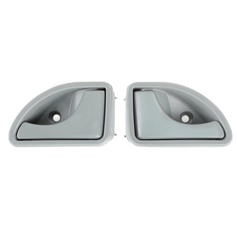 Maneta interior puerta gris delantera izquierda + derecha para Renault Kangoo Twingo I Generic