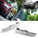Par de indicadores laterales de parachoques delantero blancos para Volkswagen Passat B5.5 2001-2005