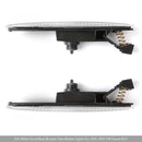 Par de indicadores laterales de parachoques delantero blancos para Volkswagen Passat B5.5 2001-2005