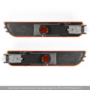 Pair Amber Front Bumper Side Marker Lights For 2001-2005 VW Passat B5.5