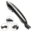 BMW F10 F01 F02 F06 F11 Czarna klamka zewnętrzna drzwi tylnych prawych 51217231932