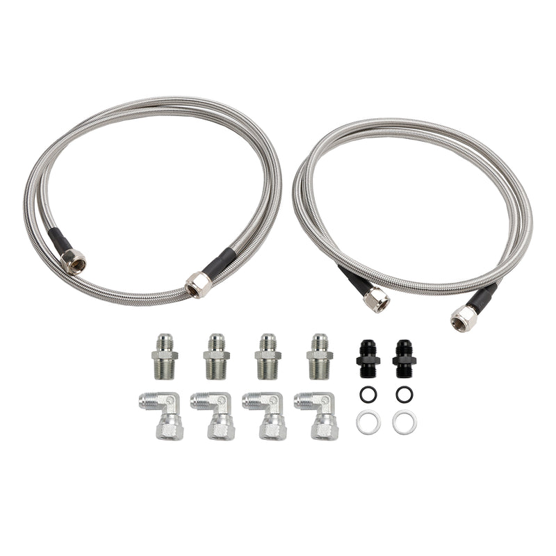 GM 4L60E 4L65E Kit de linha de resfriamento de transmissão automática 6-AN Kit de linha de mangueira