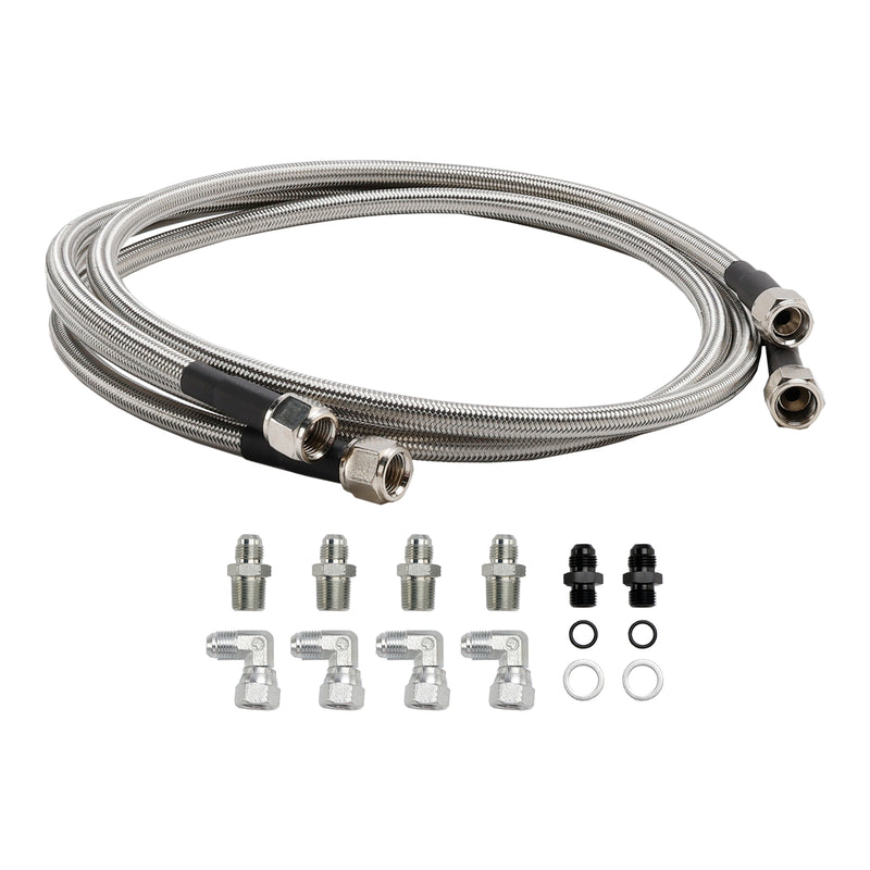 GM 4L60E 4L65E Kit de linha de resfriamento de transmissão automática 6-AN Kit de linha de mangueira