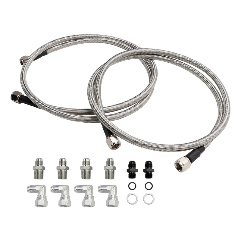 GM 4L60E 4L65E Kit de linha de resfriamento de transmissão automática 6-AN Kit de linha de mangueira