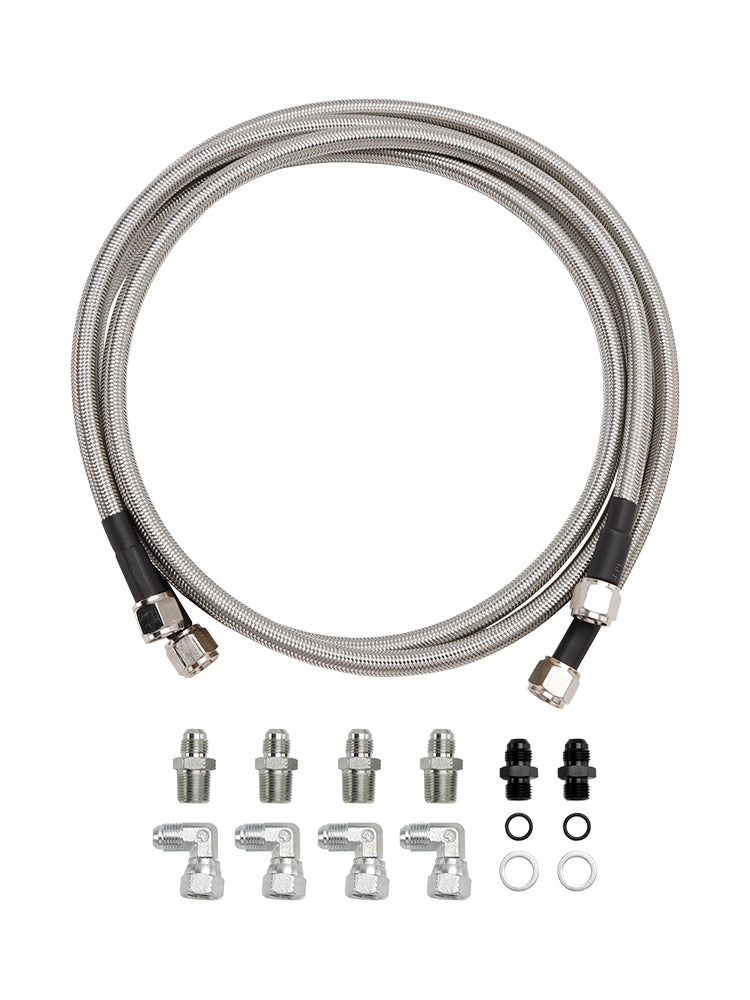 GM 4L60E 4L65E Kit de linha de resfriamento de transmissão automática 6-AN Kit de linha de mangueira