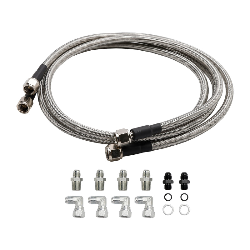 GM 4L60E 4L65E Kit de linha de resfriamento de transmissão automática 6-AN Kit de linha de mangueira