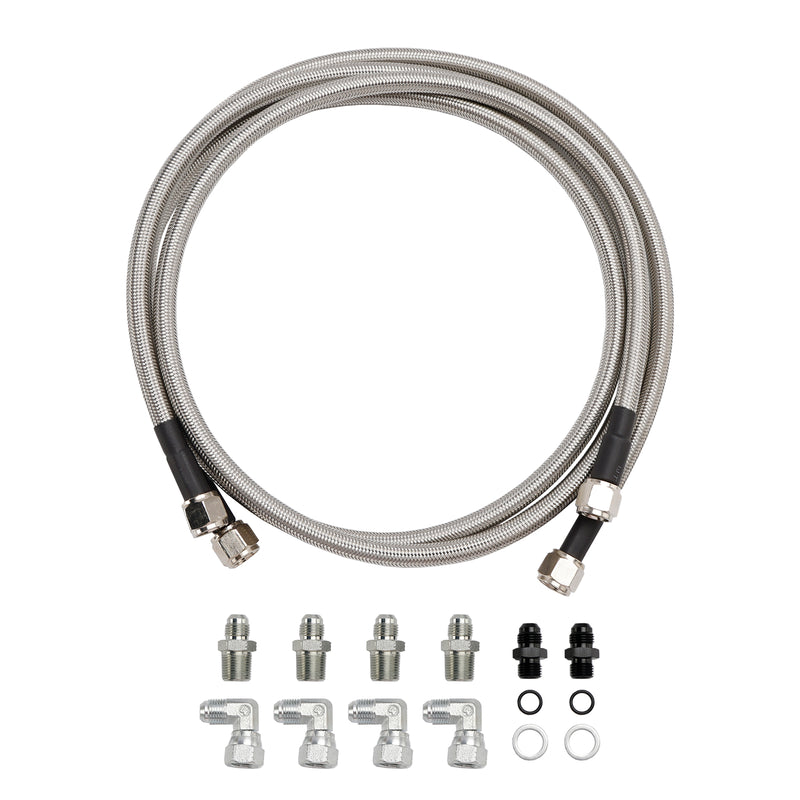 GM 4L60E 4L65E Kit de linha de resfriamento de transmissão automática 6-AN Kit de linha de mangueira