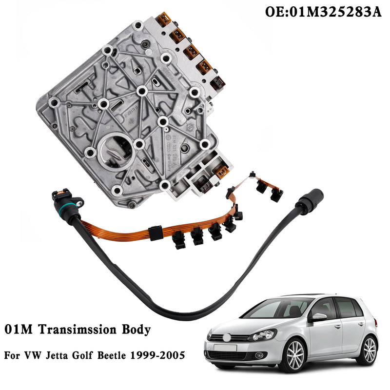 Golf 1999, 8º dígito VIN J 2000-2004 2005, 8º dígito VIN J Corpo da válvula de transmissão automática 01M325283A genérico