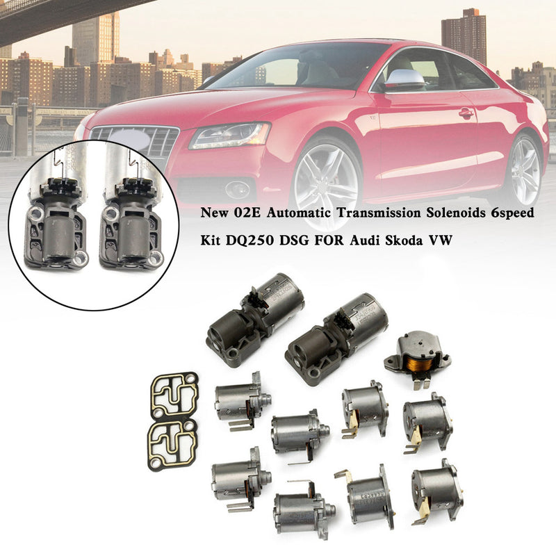 Nuevo Kit de imanes de transmisión automática 02E de 6 velocidades DQ250 DSG para Audi Skoda VW