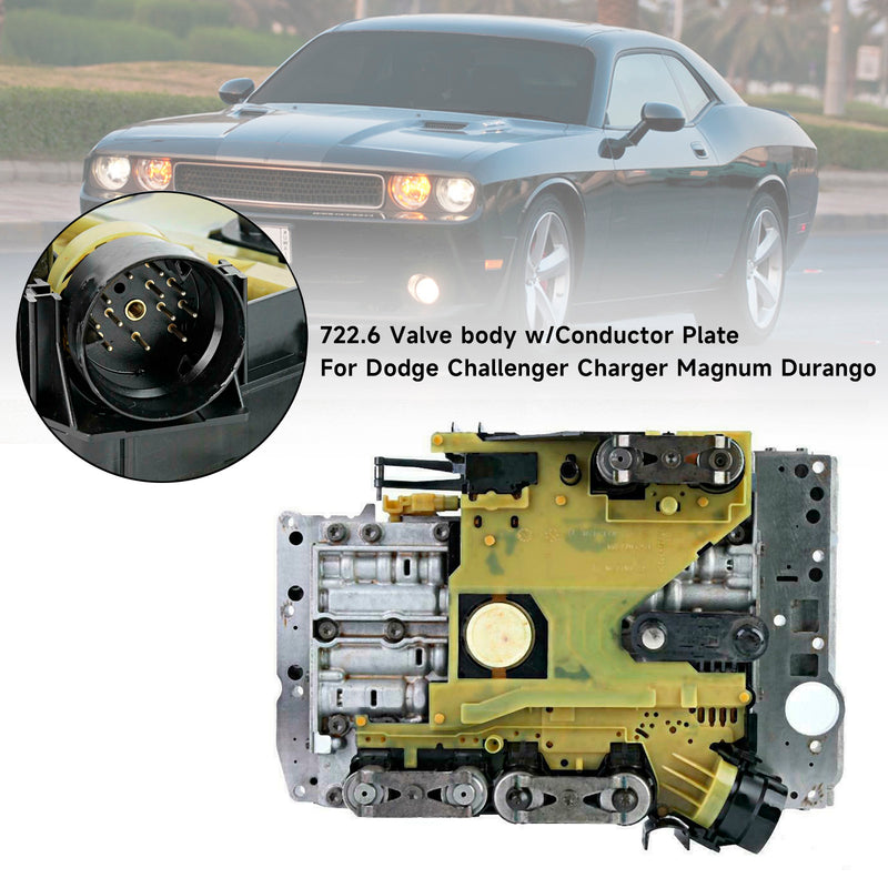 722.6 Cuerpo de válvula con placa de circuito para Dodge Challenger Charger Magnum Durango