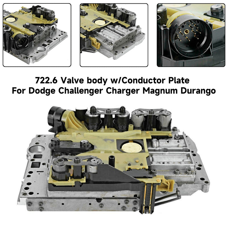 722.6 Ventilkörper mit Leiterplatte für Dodge Challenger Charger Magnum Durango