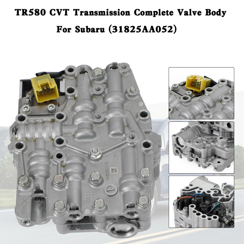 Cuerpo completo de válvula de transmisión CVT IMPREZA 1.6L TR580 2010-16 para Subaru (31825A052)