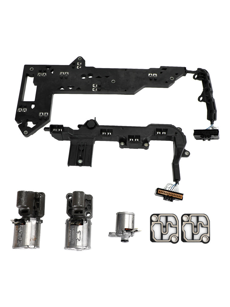 0B5 DSG reparo mecatrônico chicote de fiação de transmissão de placa de circuito com bobinas solenóides para Audi