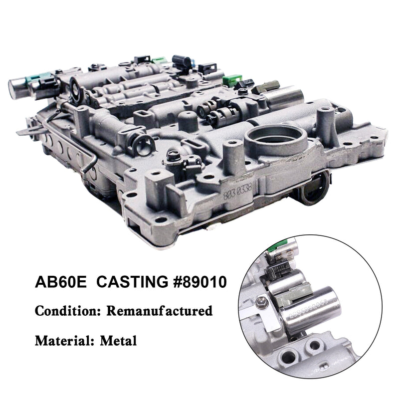 Korpus zaworu skrzyni biegów AB60E 89010 z zaworami elektromagnetycznymi TB-681S dla Toyota TUNDRA 2007-