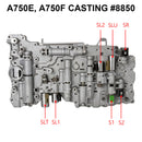 2004-2009 Toyota Mark x 5 SP R/4WD 2,5L A750E/F Getriebeventilkörper mit Magnetspulen TB-50LS