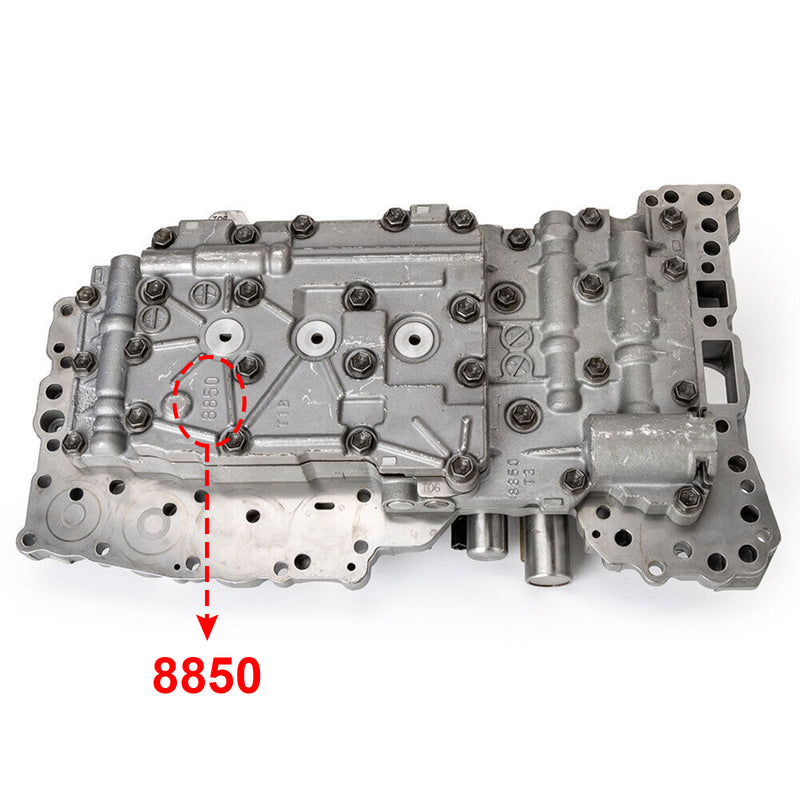 2003-2008 Toyota 4Runner 5 SP R/4WD 4.0L 4.7L A750E/F Corpo da válvula de transmissão com solenóides TB-50LS