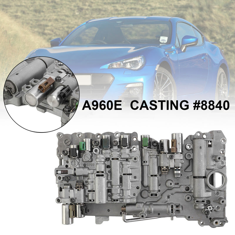 2012-2016 Toyota 86 Subaru BRZ 6 SP RWD 2.0L A960E A960 Corpo da válvula de transmissão com solenóides TB-65SN