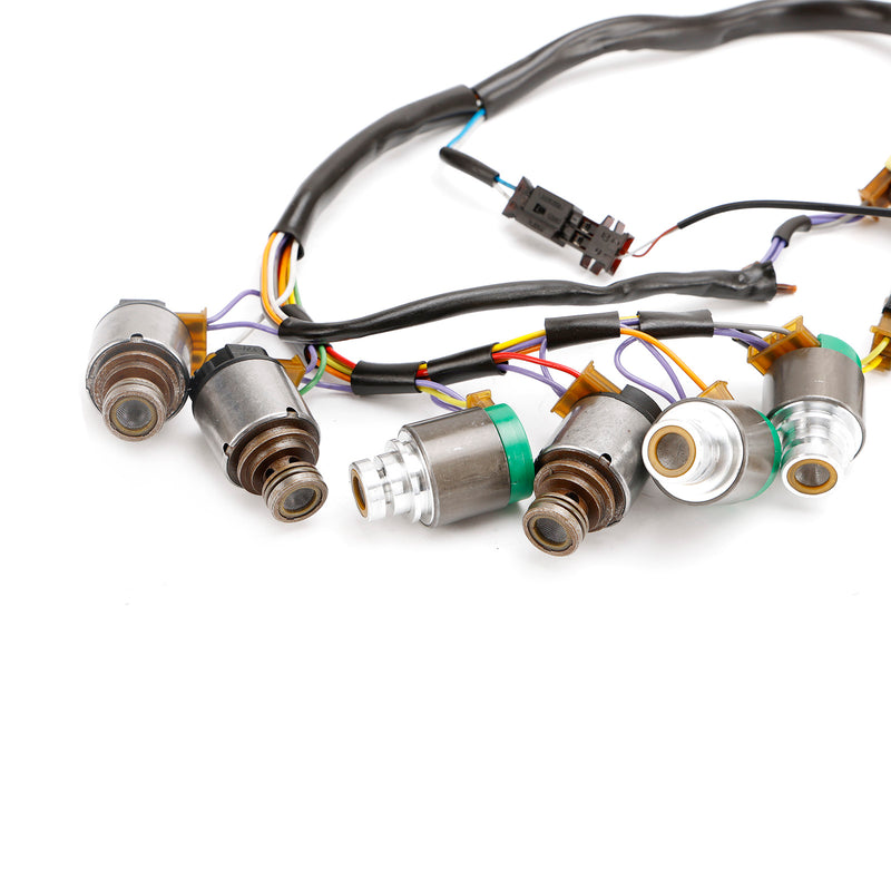 Audi A8 1997-2003 5 SP FWD V6 2,5L 2,8L V8 3,7L 7 sztuk 5HP19 Elektrozawory skrzyni biegów z wewnętrznymi kablami w wiązce